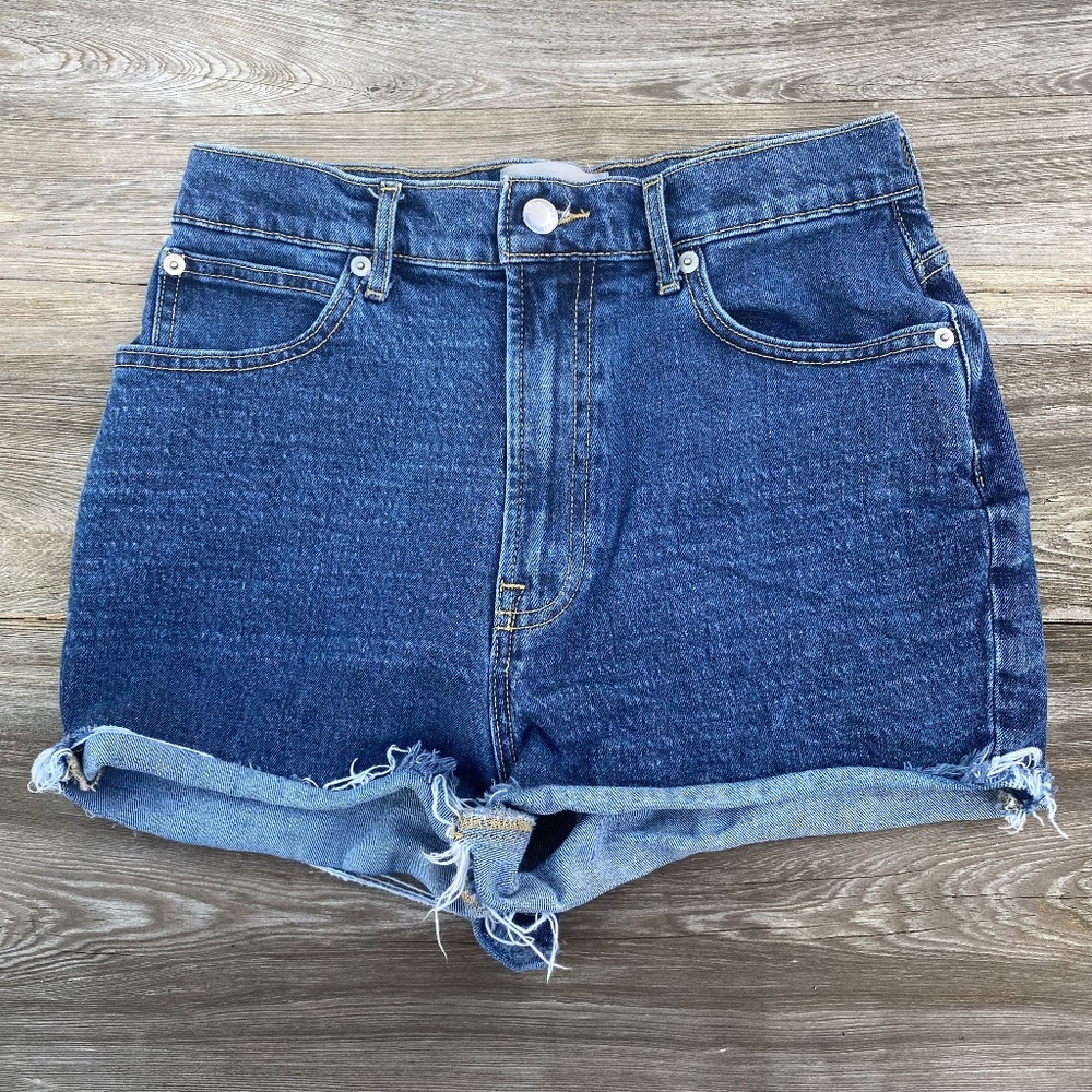 EVERLANE The Way‎ High Denim Short Size 27
